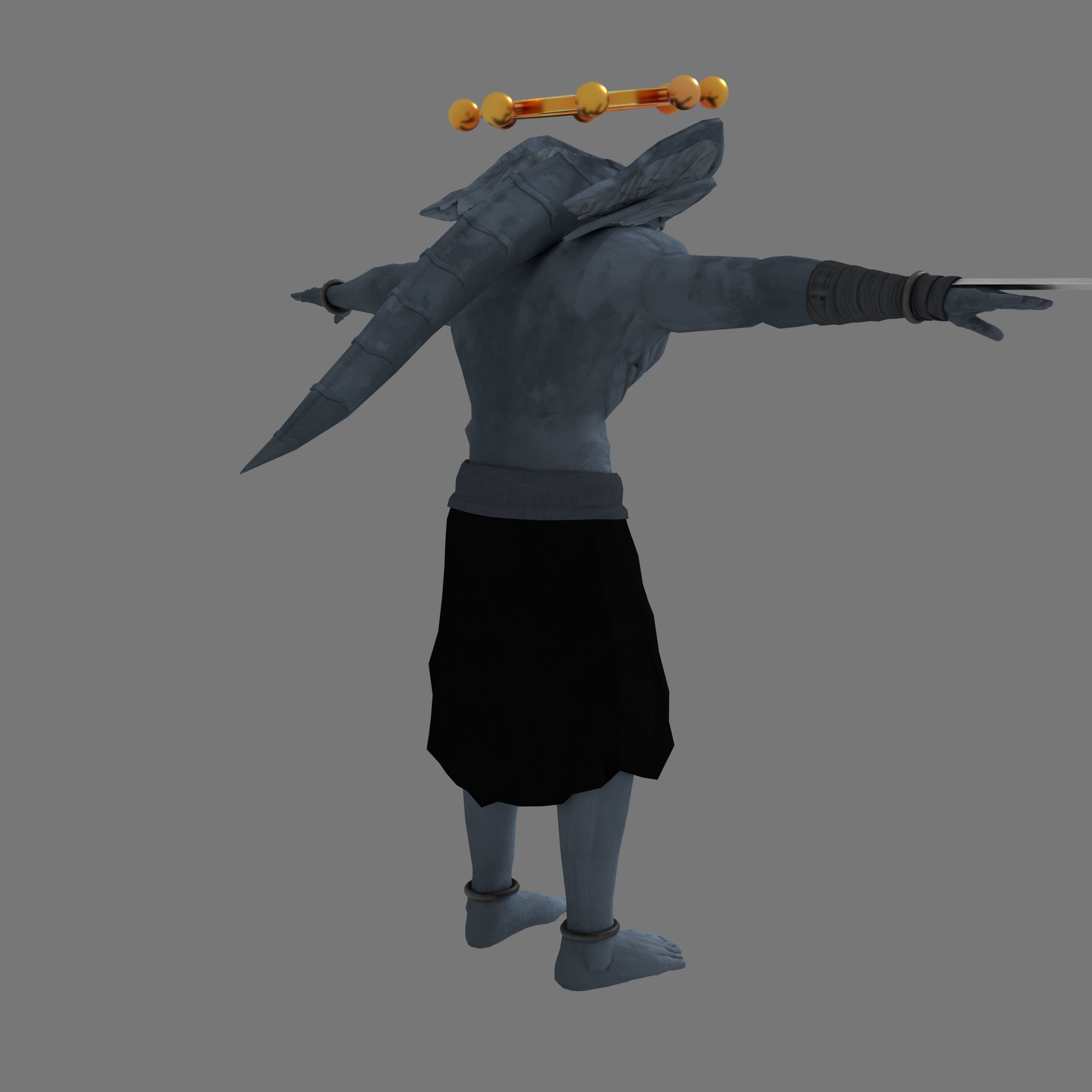 Mahoraga - Jujutsu Kaisen 3D model_9