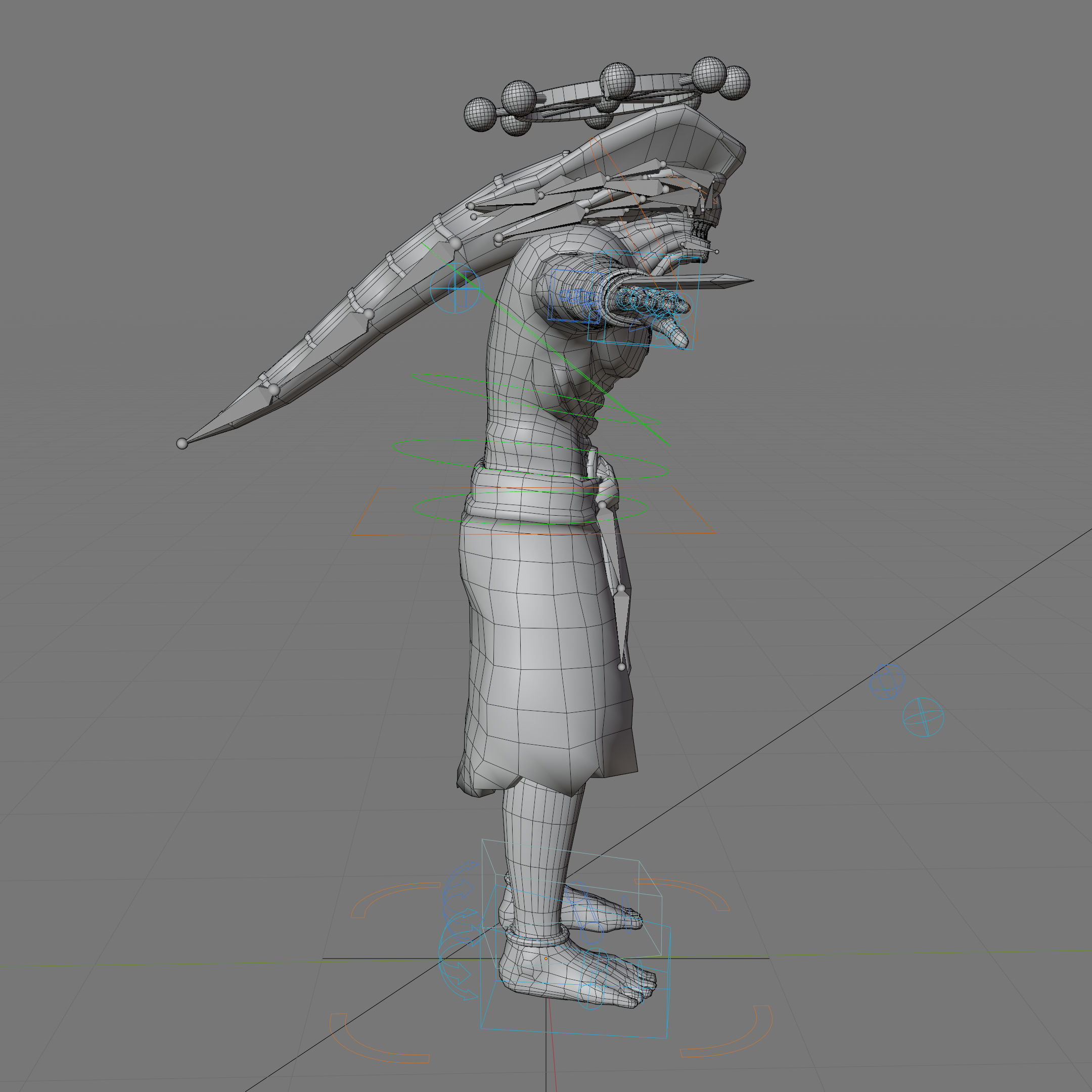 Mahoraga - Jujutsu Kaisen 3D model_8