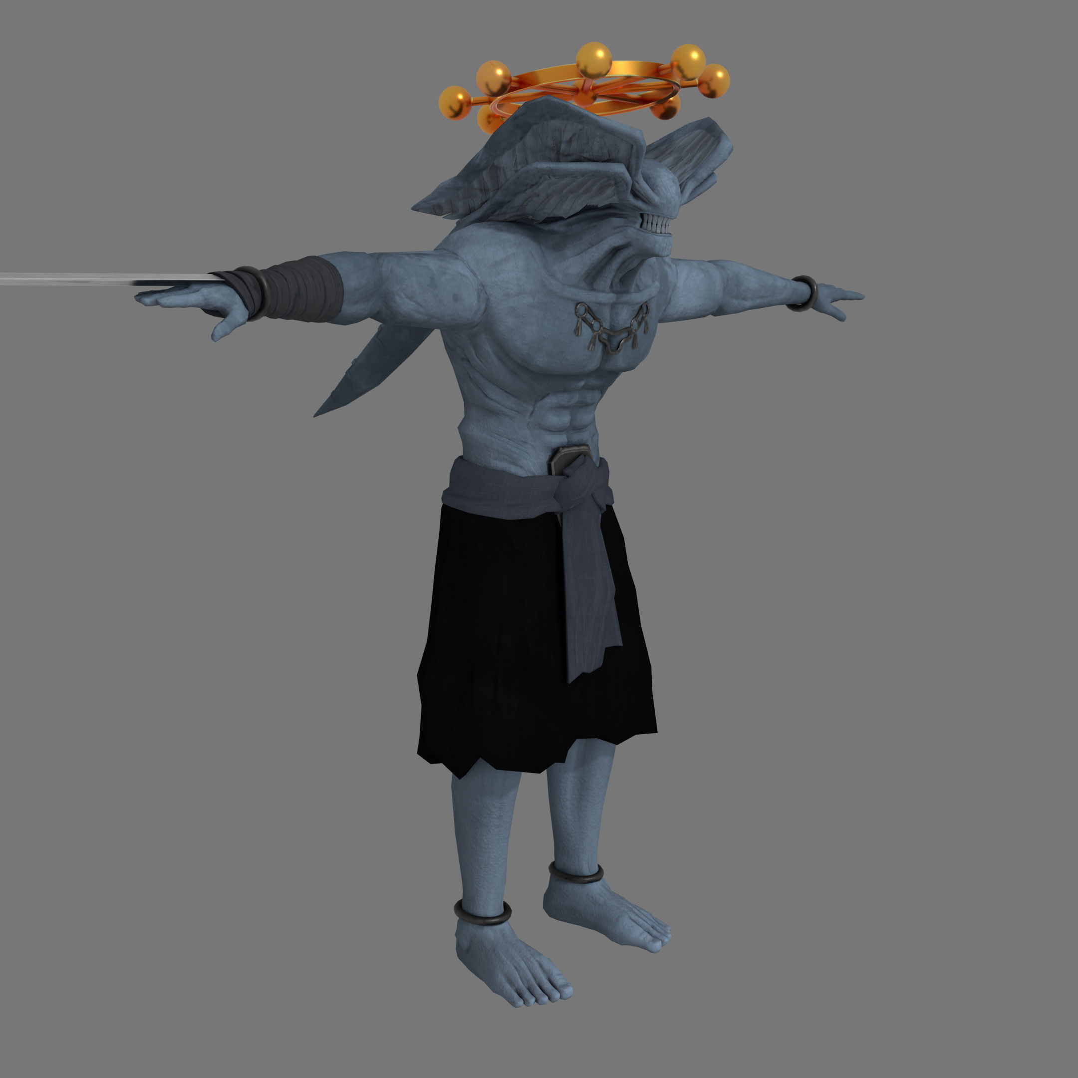 Mahoraga - Jujutsu Kaisen 3D model_5