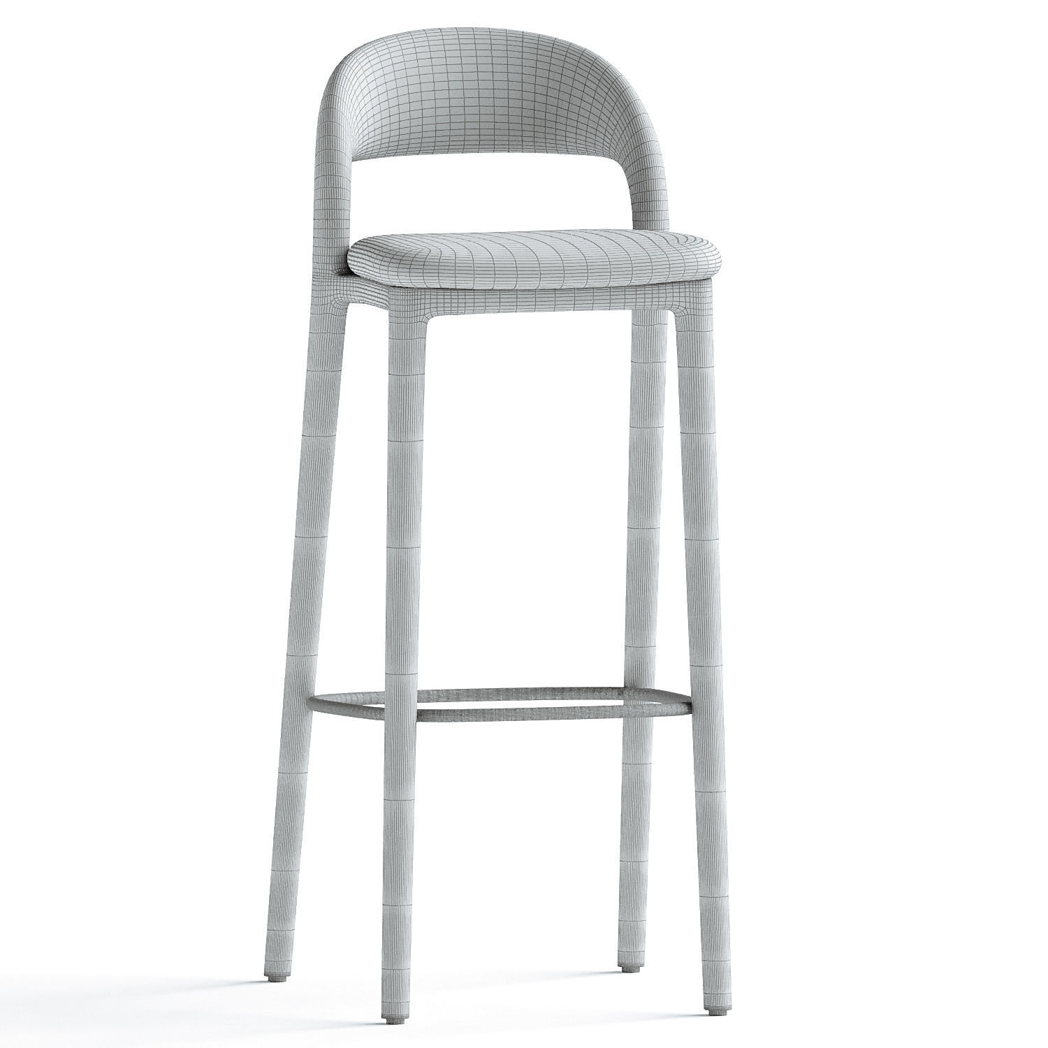 NEVA LIGHT BAR STOOL 3D model_2