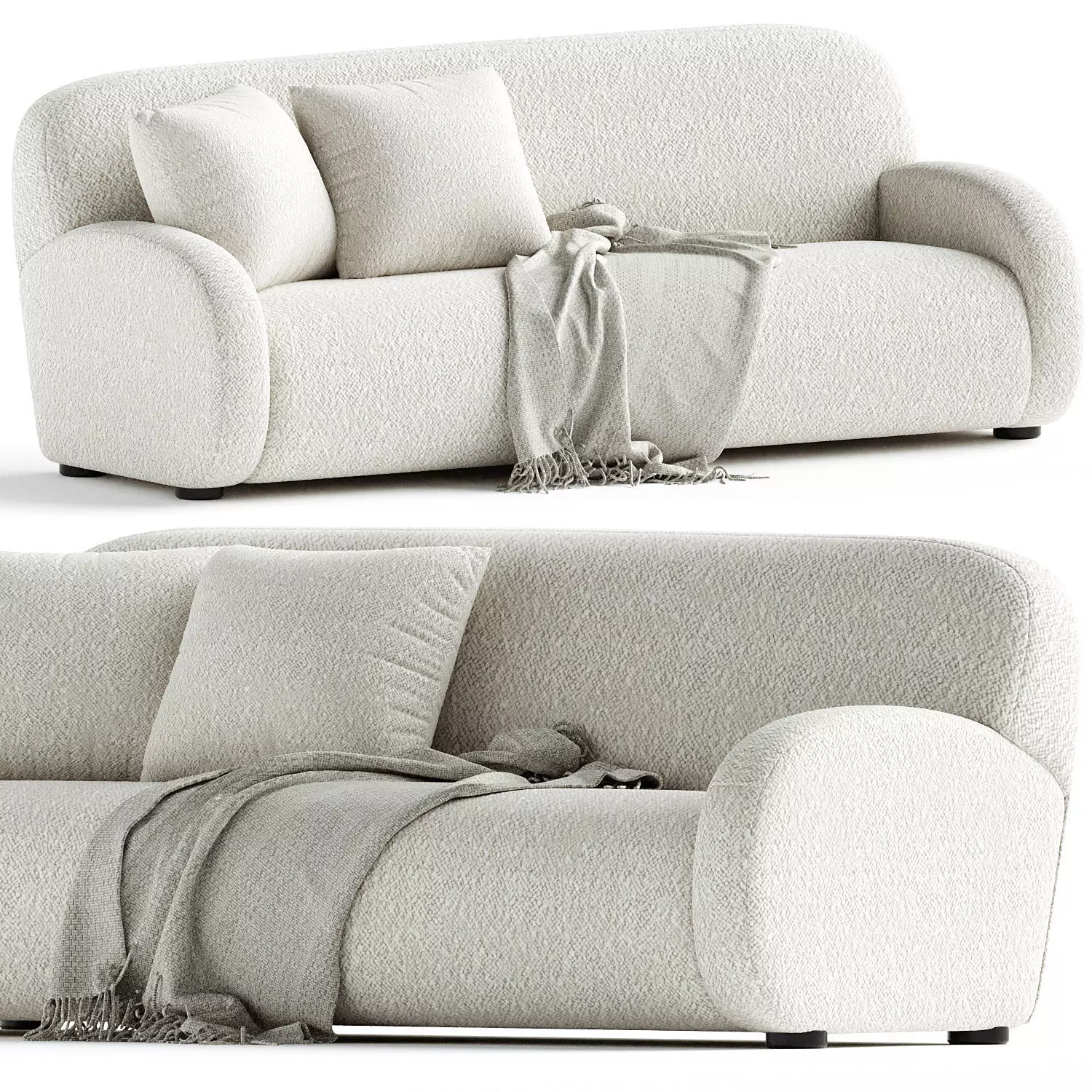 Algiers Sofa 3D model