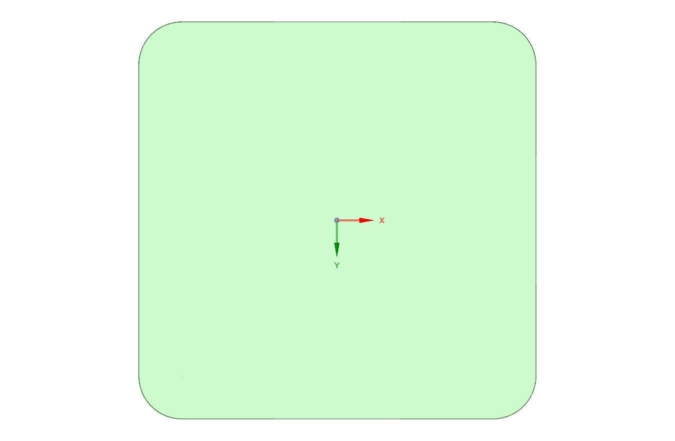 Cap end for 3030 Aluminum Extrusion Bars 3D print model_1