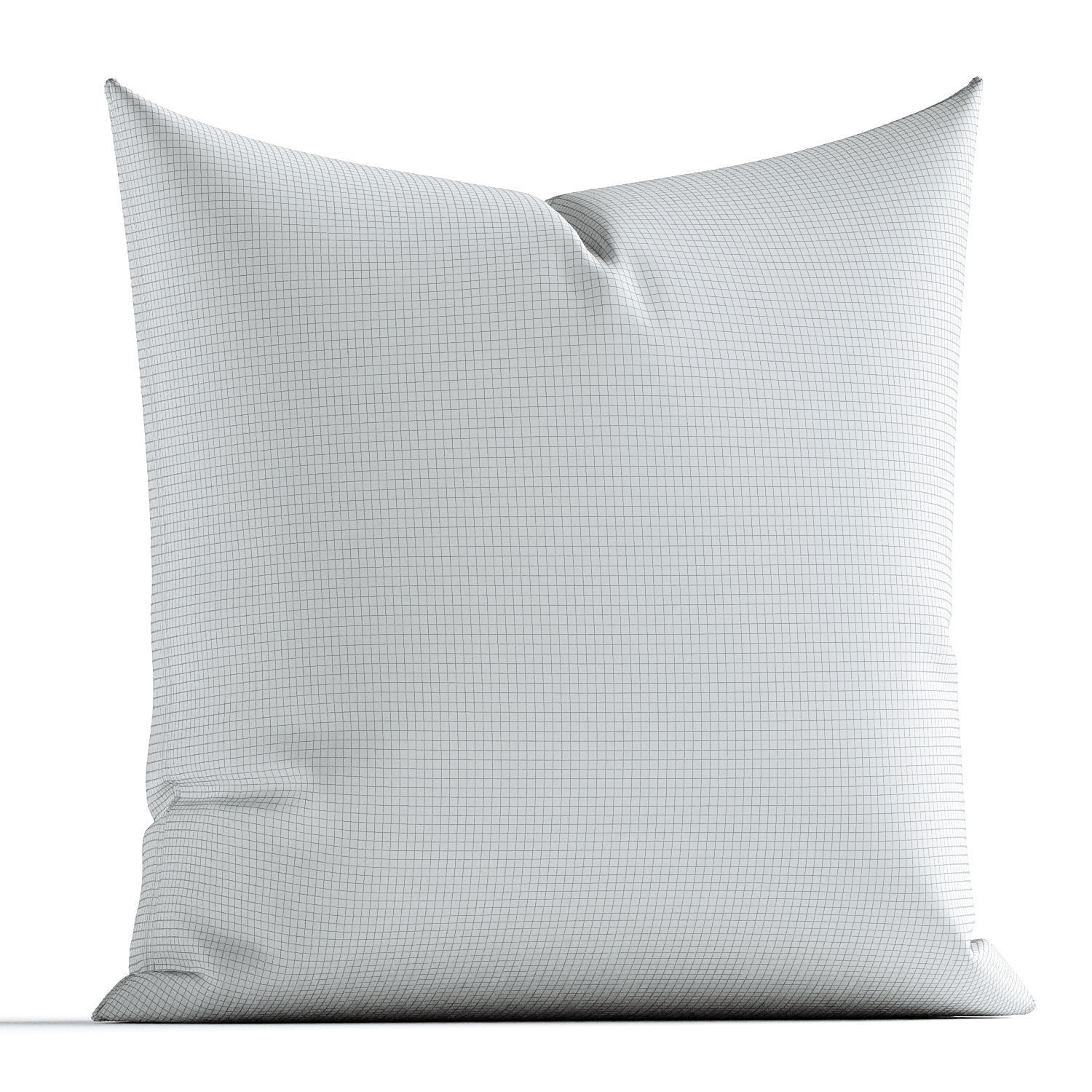 Decoration Pillows 3 Types set 3D model_1