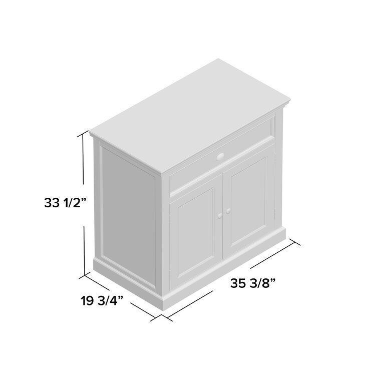 Hailsham Accent Cabinet 3D model_1