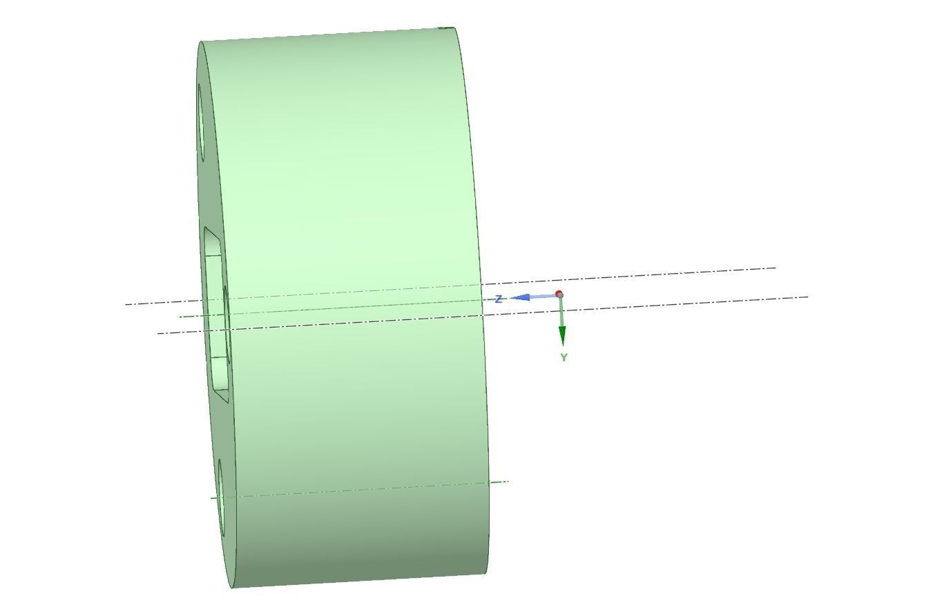 Anderson Plug Mount for Trailer Charge Towing 3D print model_4