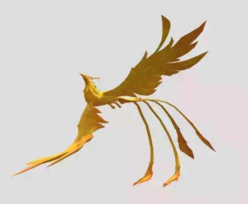 Phoenix with skeletal animation