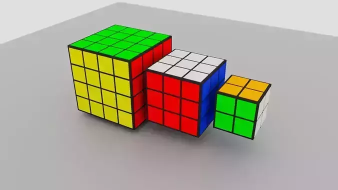 Rubik Cubes Asset