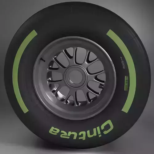 F1 tyre intermediate front