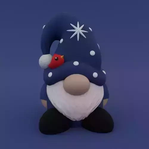 Christmas Special - Cute Gnome 3D print model