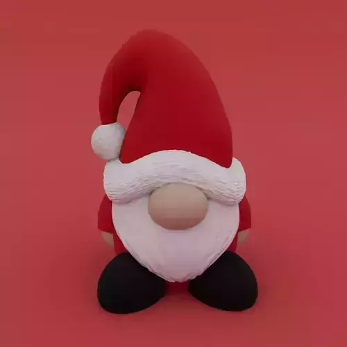 Christmas Special - Cute Gnome 3D print model