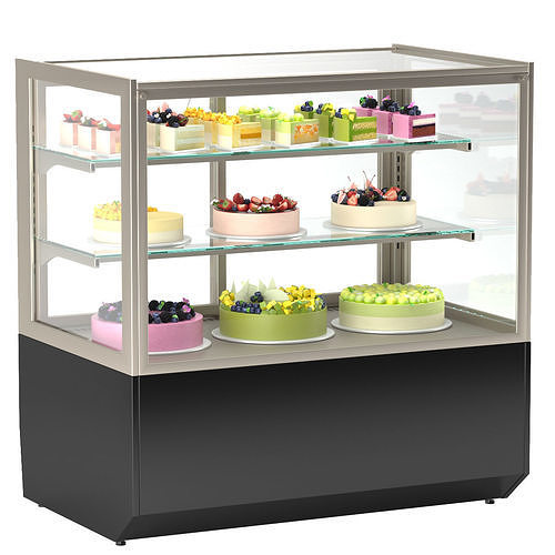 Display refrigeration cake 3D model