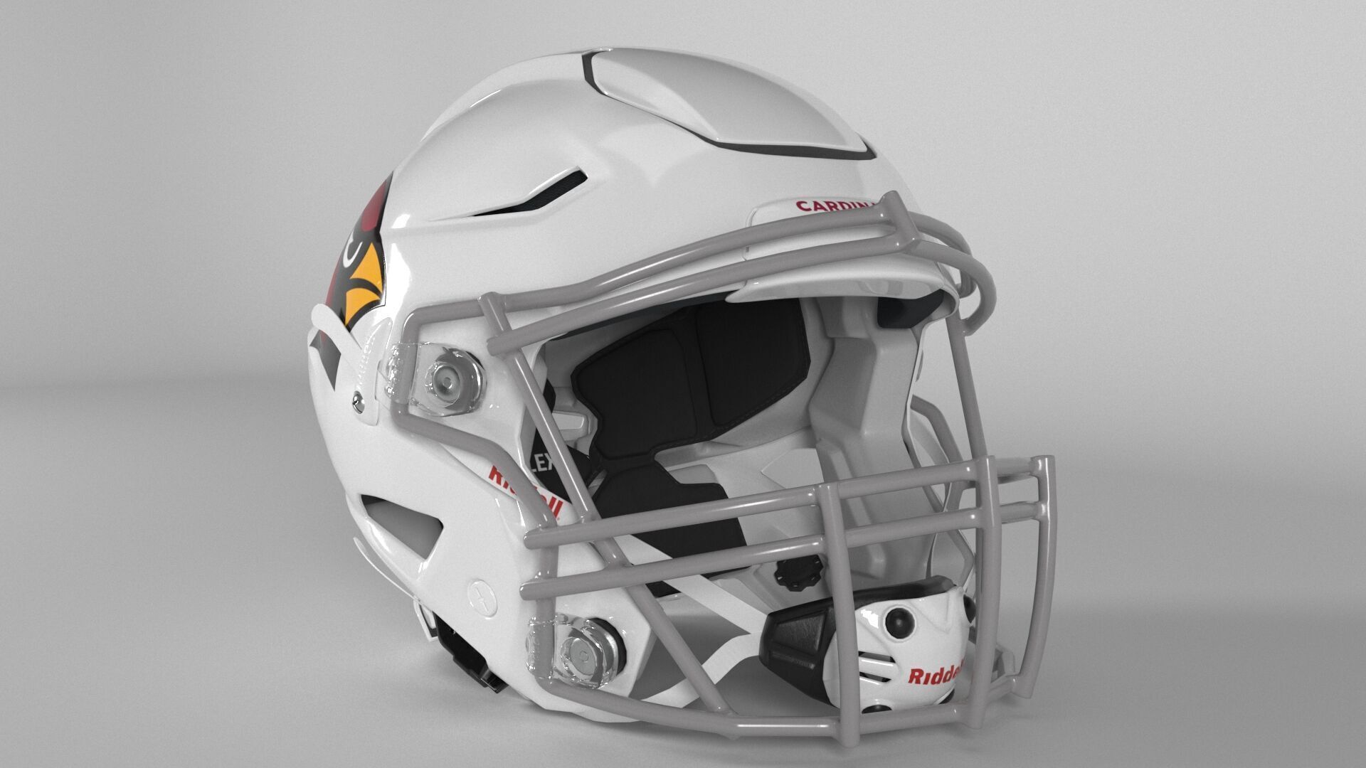 CARDINALS ARIZONA Helmet Football NFC WEST PBR udated 2025 3D model_4