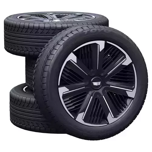 Cadillac wheels 3D model