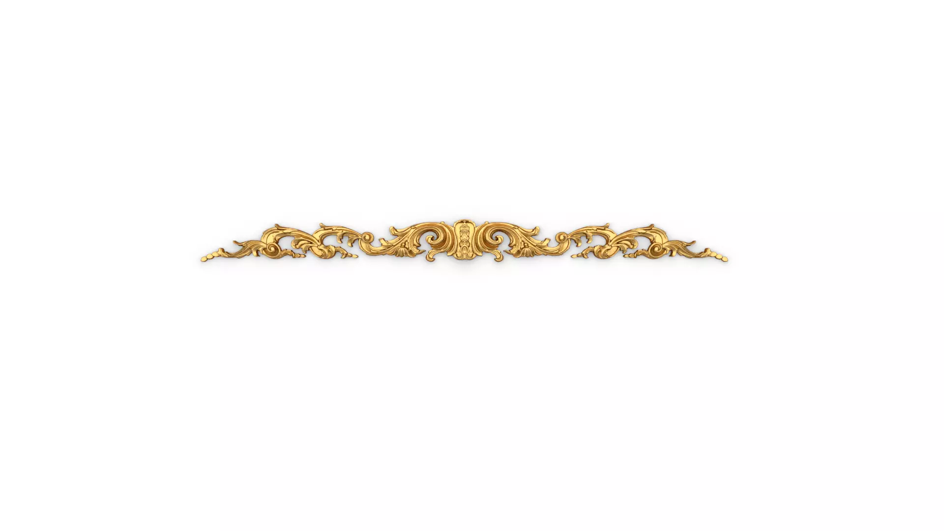 Classic carved decor ornament 410 3D model_0