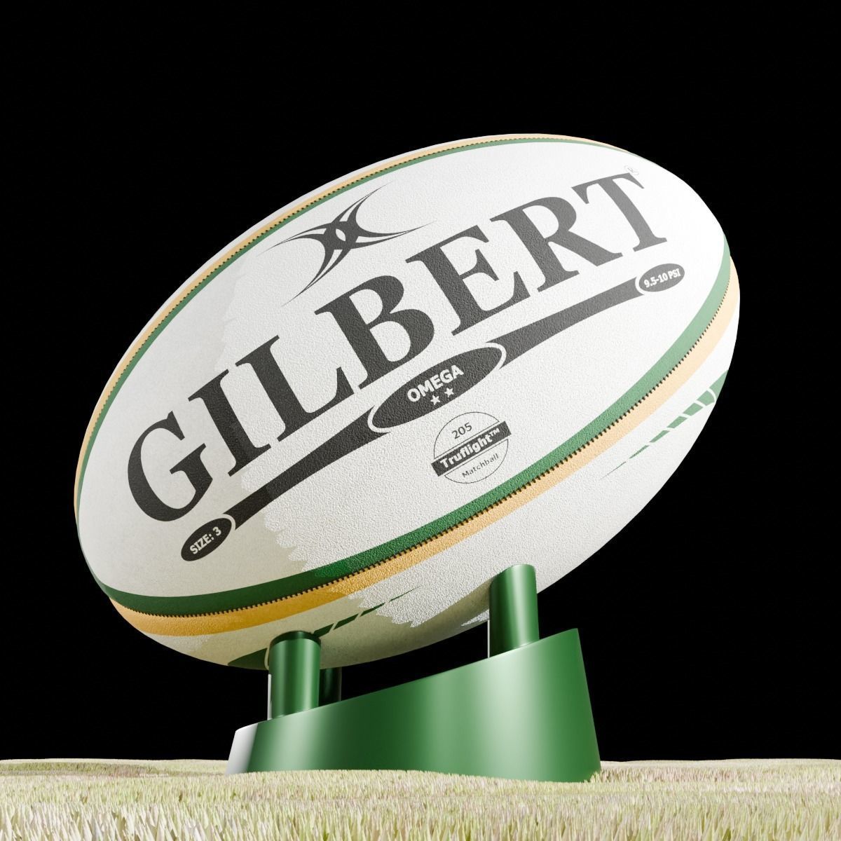 Rugby Ball free 3D model | CGTrader