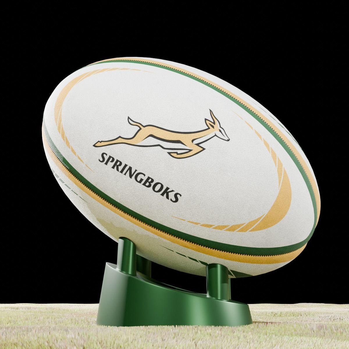 Rugby Ball Free 3D model_1