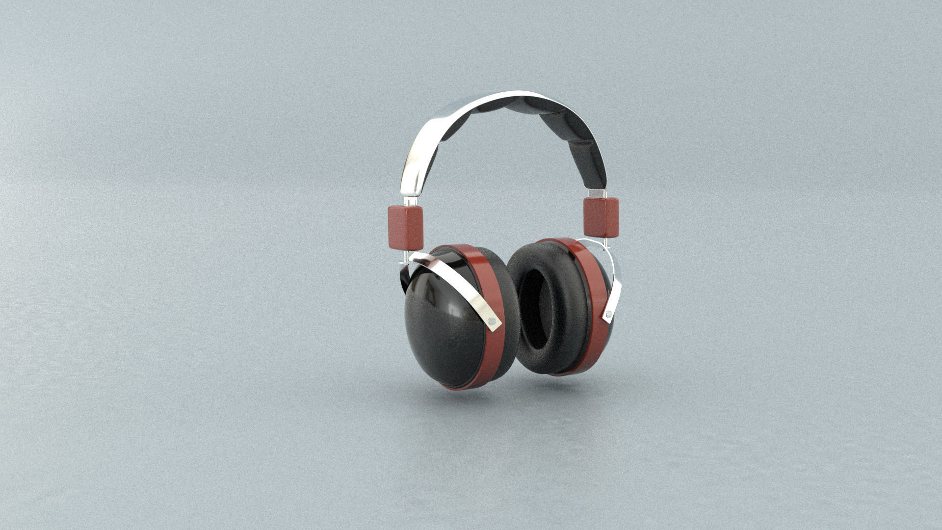 laos Headphones 3D model_1