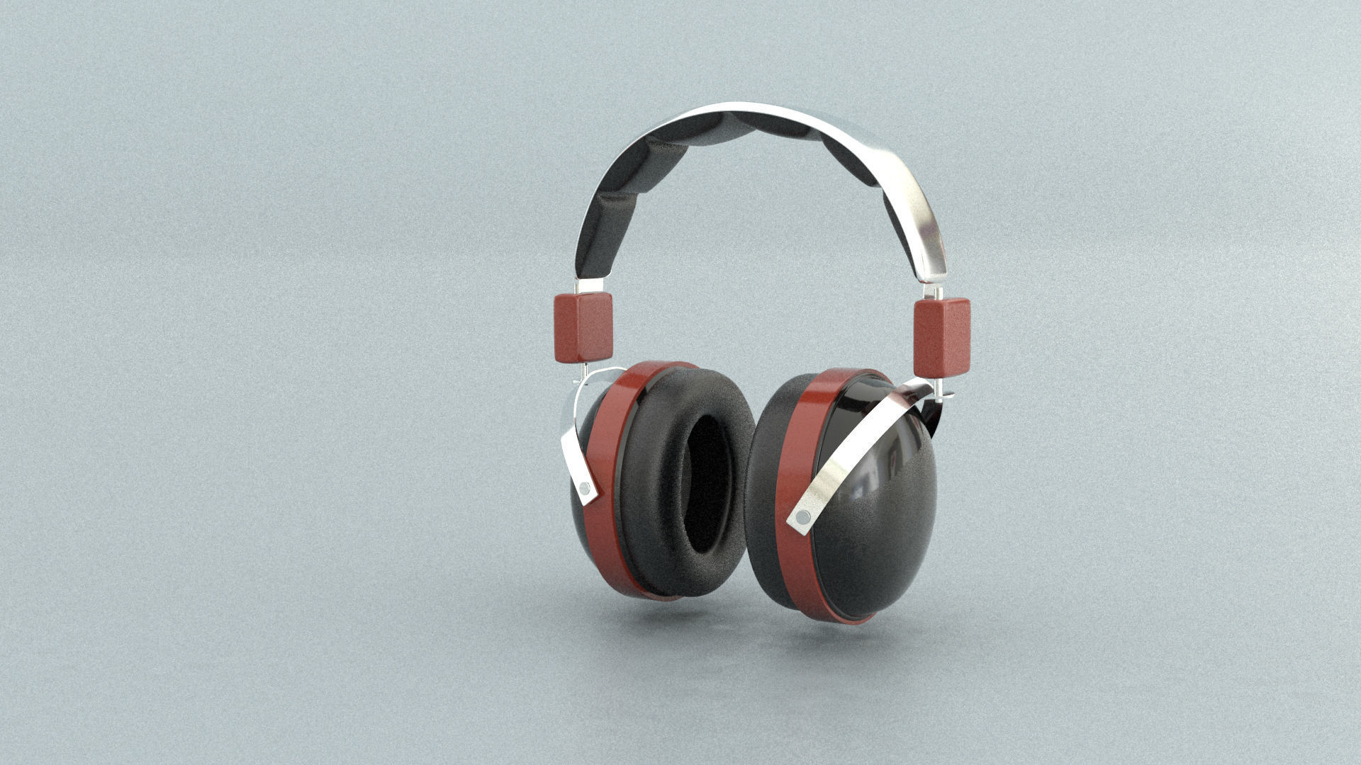 laos Headphones 3D model_2