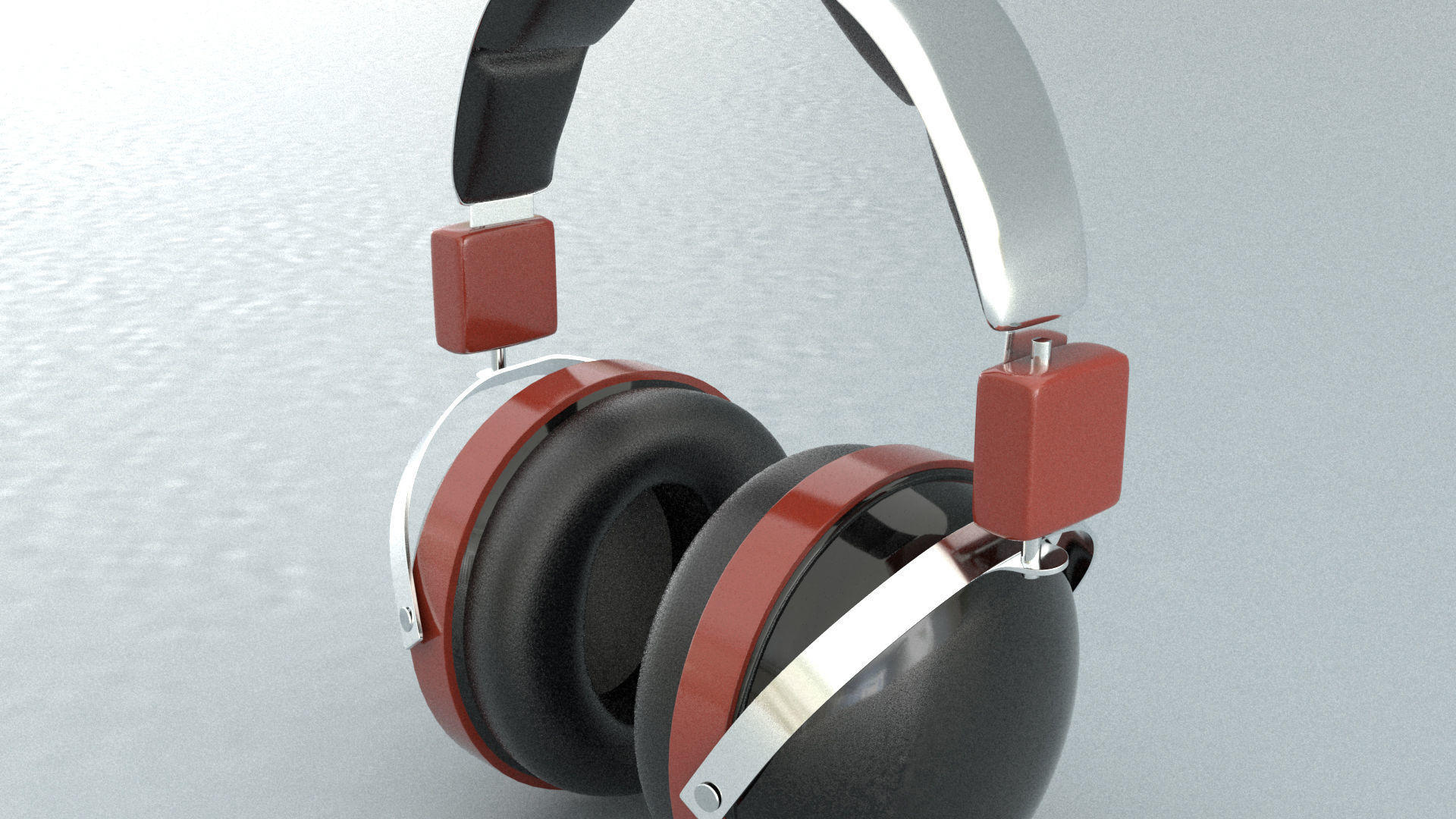 laos Headphones 3D model_4