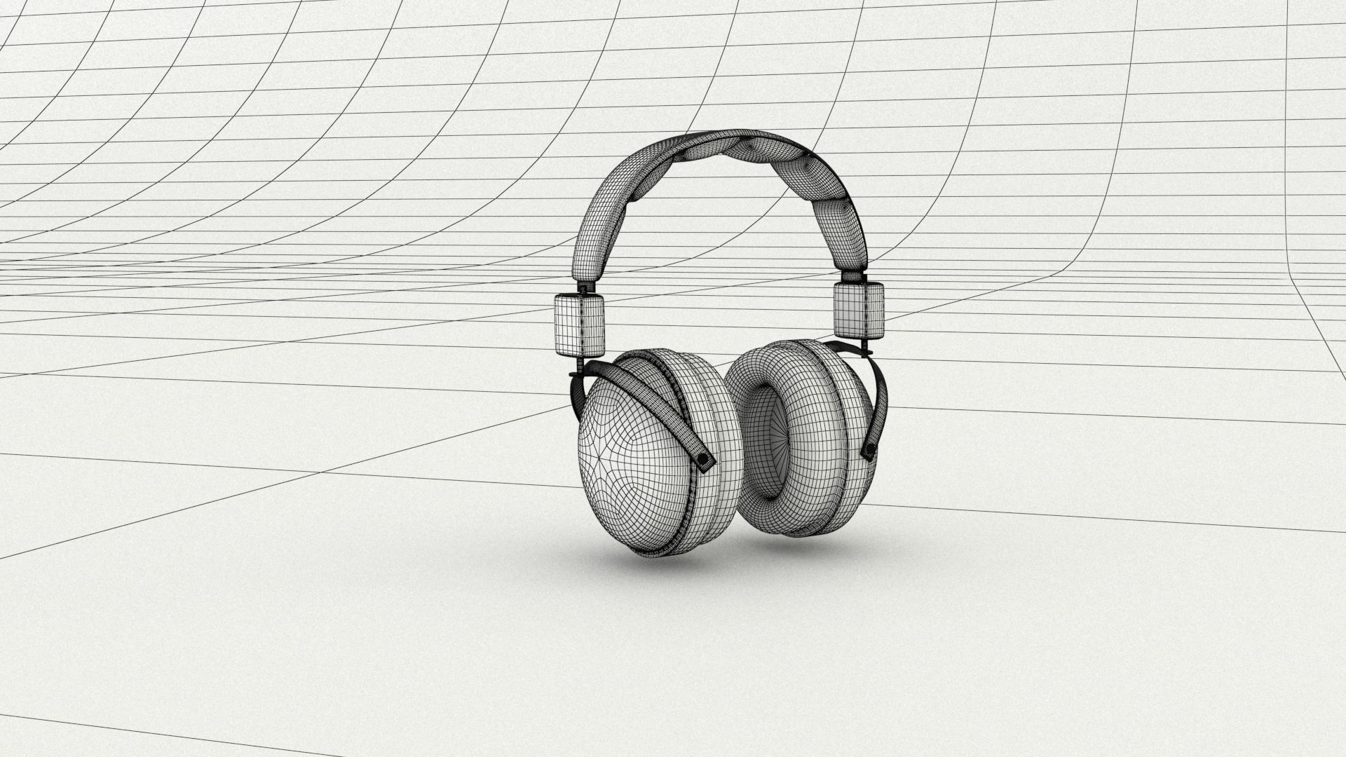 laos Headphones 3D model_6