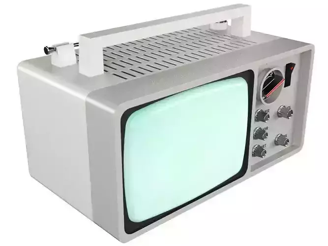 Old Portable TV