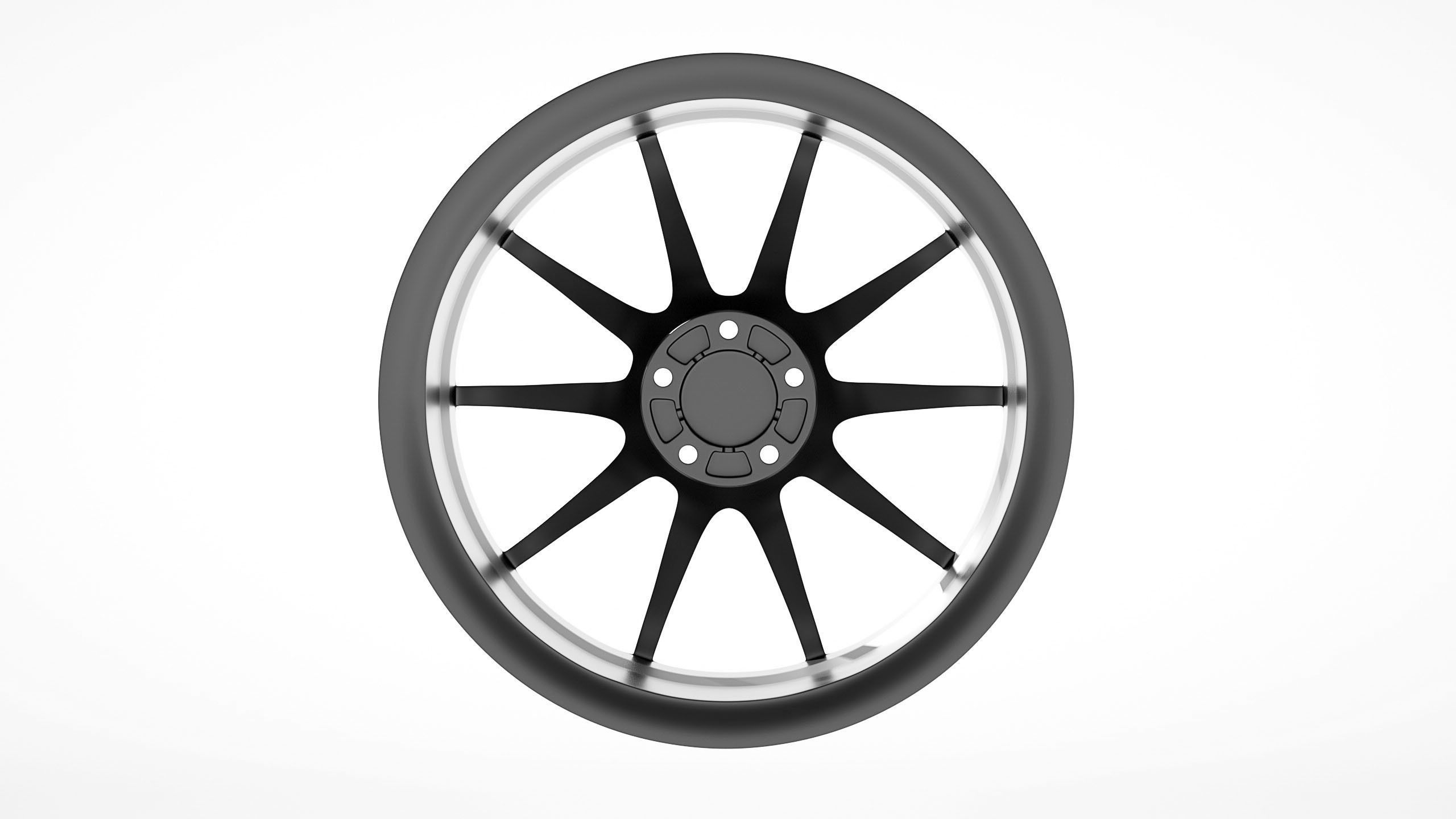 HRE P104SC Low-poly 3D model_3