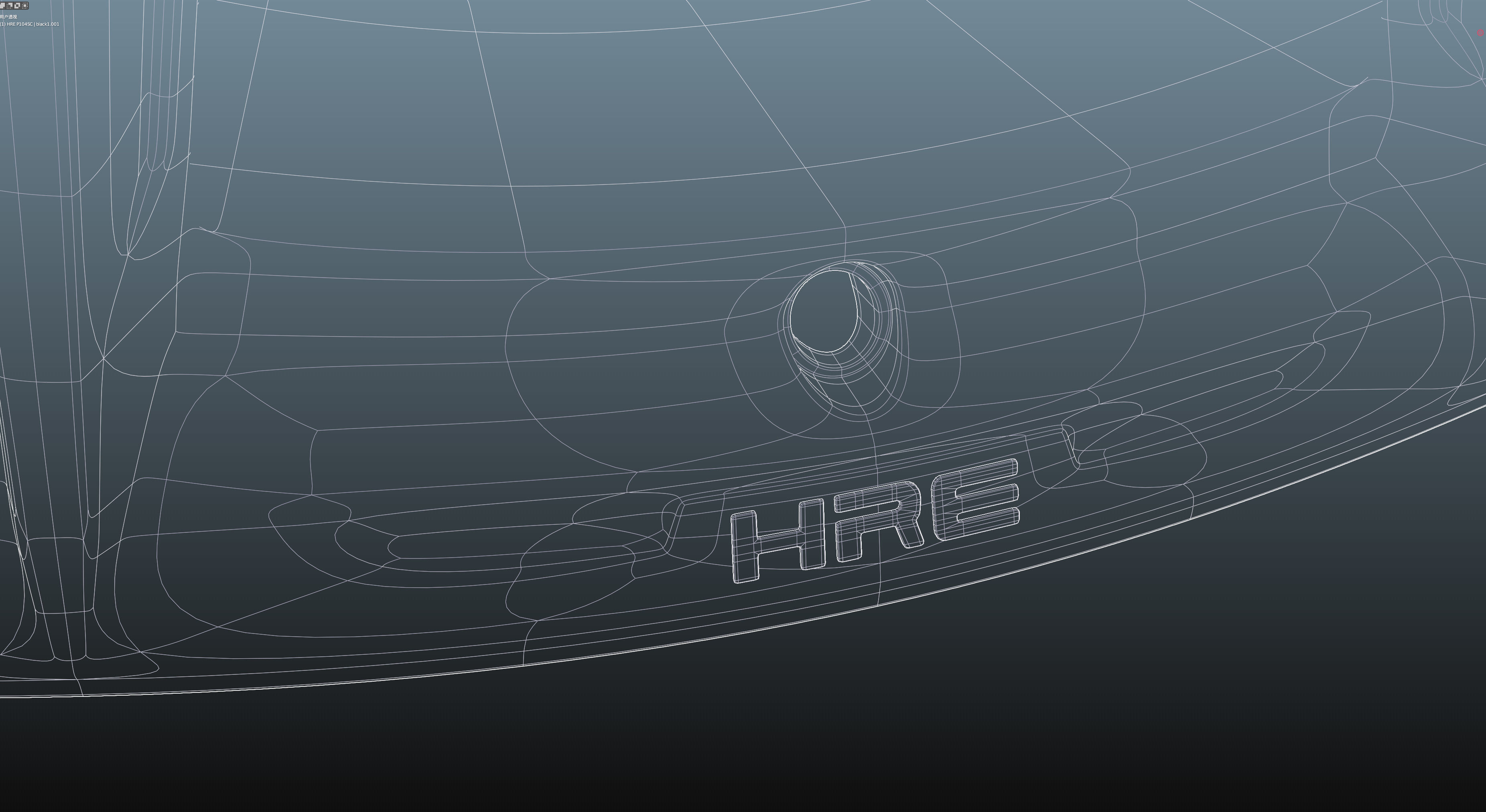 HRE P104SC Low-poly 3D model_23