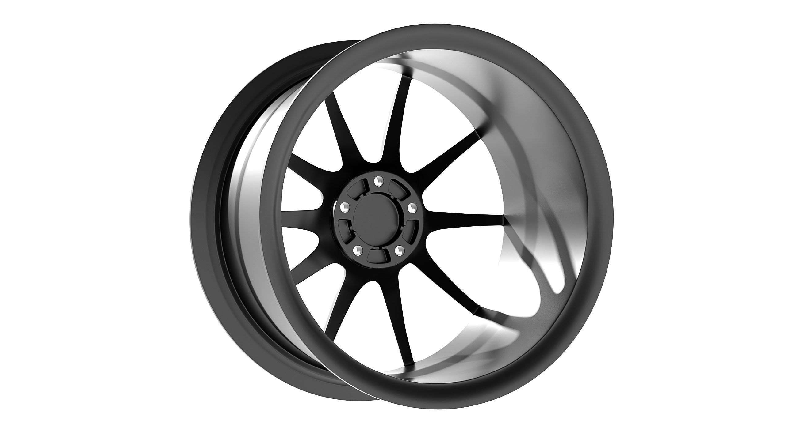 HRE P104SC Low-poly 3D model_4