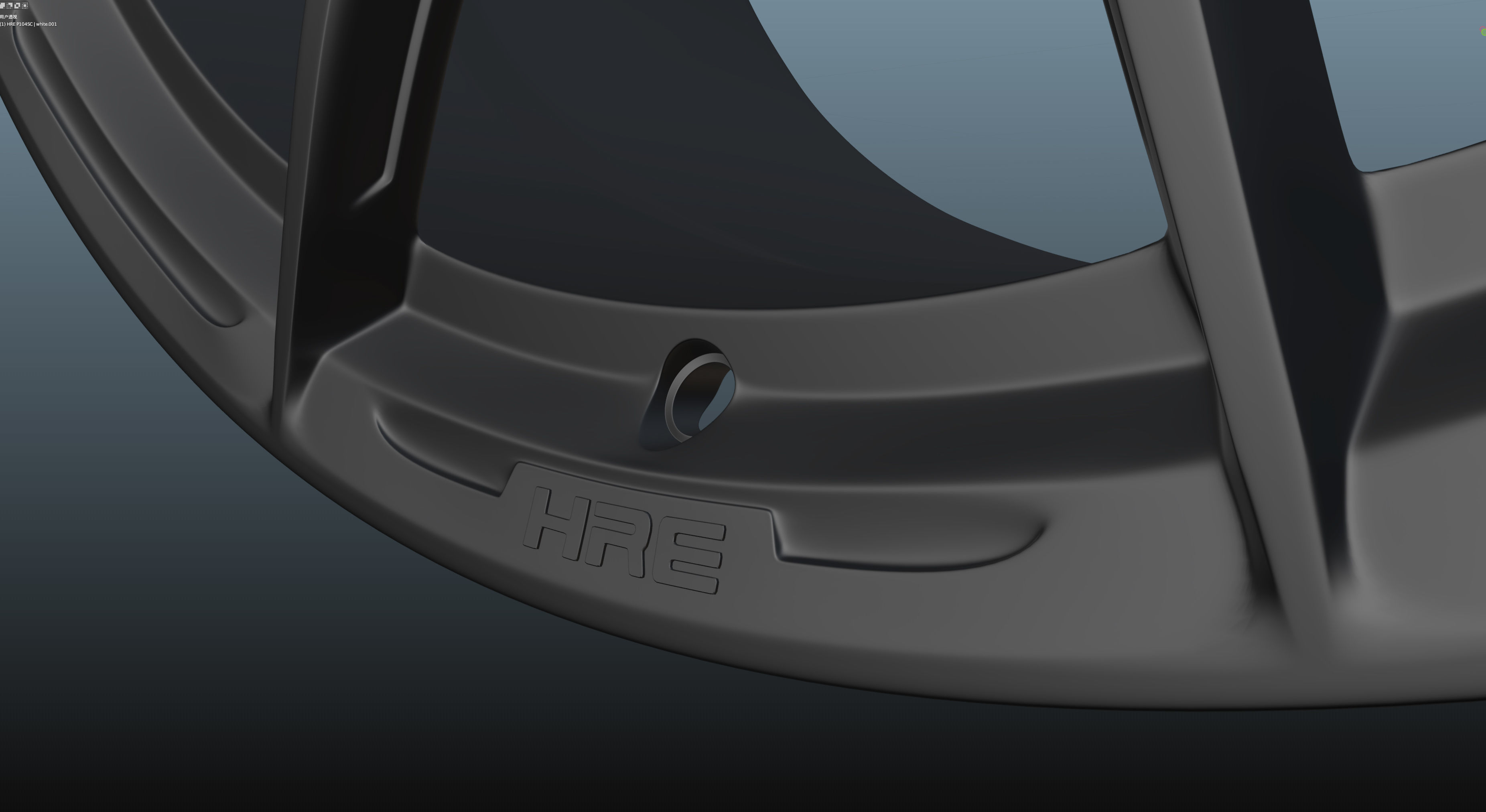 HRE P104SC Low-poly 3D model_16