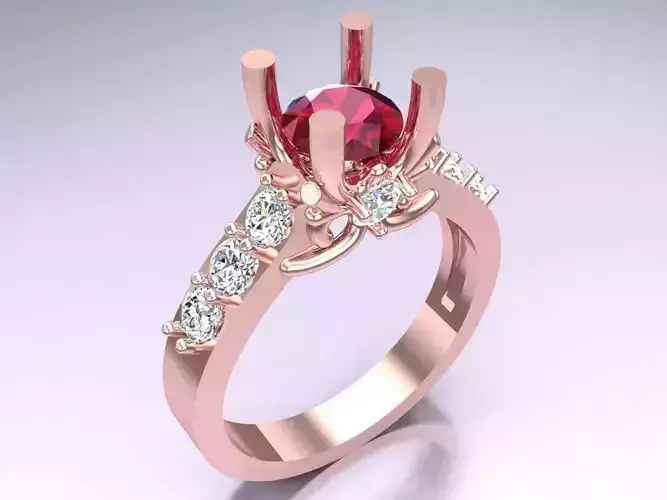 Diamond Ring - Womens Rings - N1127222 V02