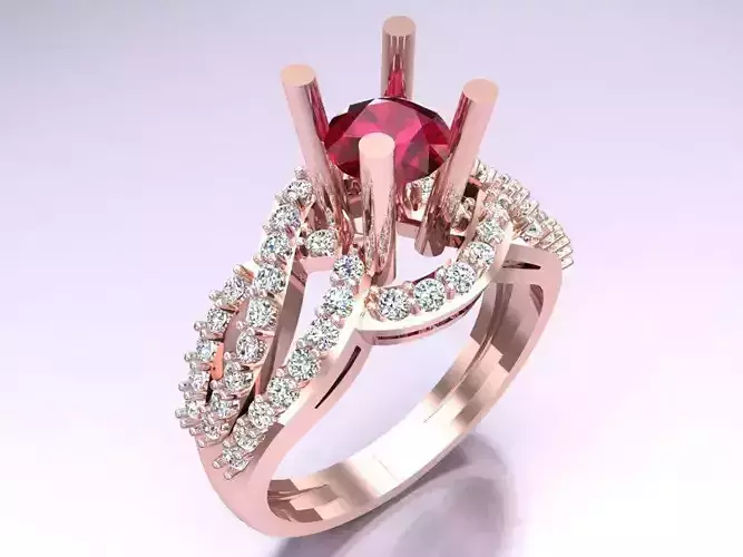 Diamond Ring - Womens Rings - N127354