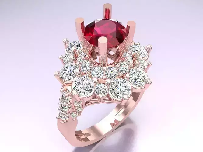 Diamond Ring - Womens Rings - N127400 V01