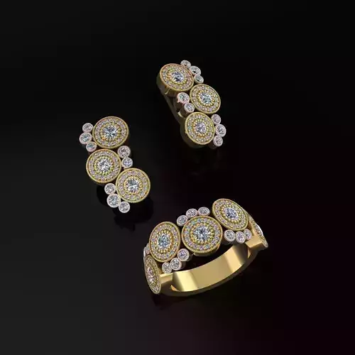 Ring and Earrings 167