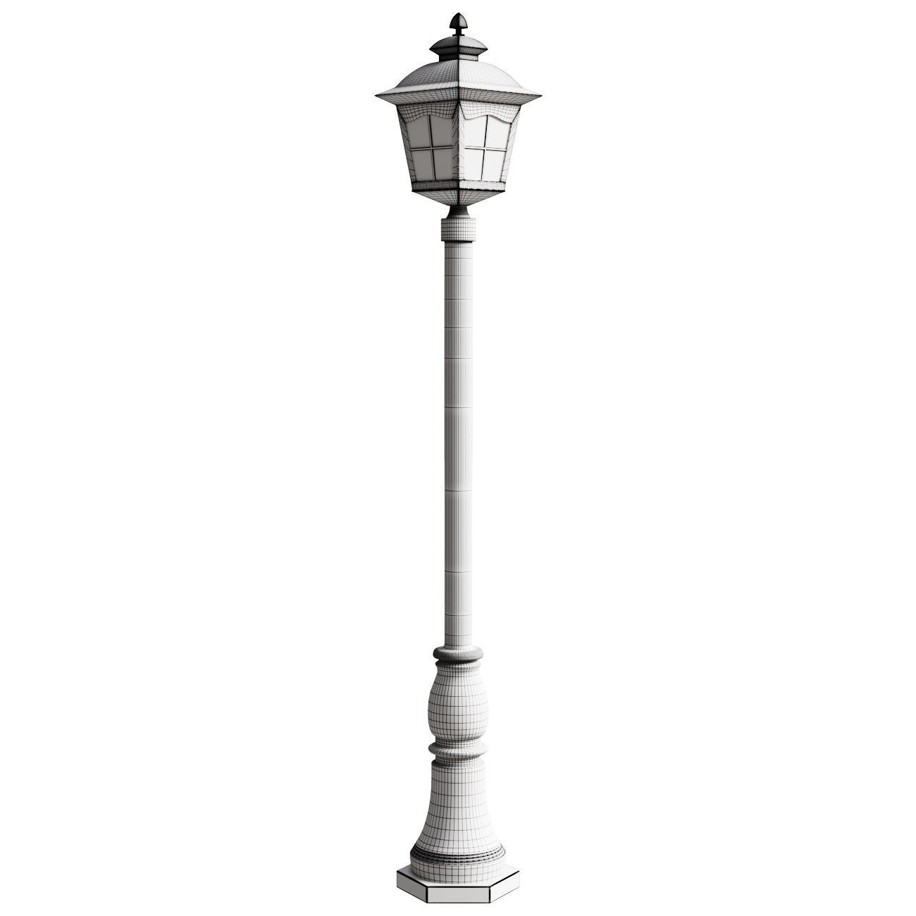 Elektrostandard Dorado F Street Lamp 3D model_1