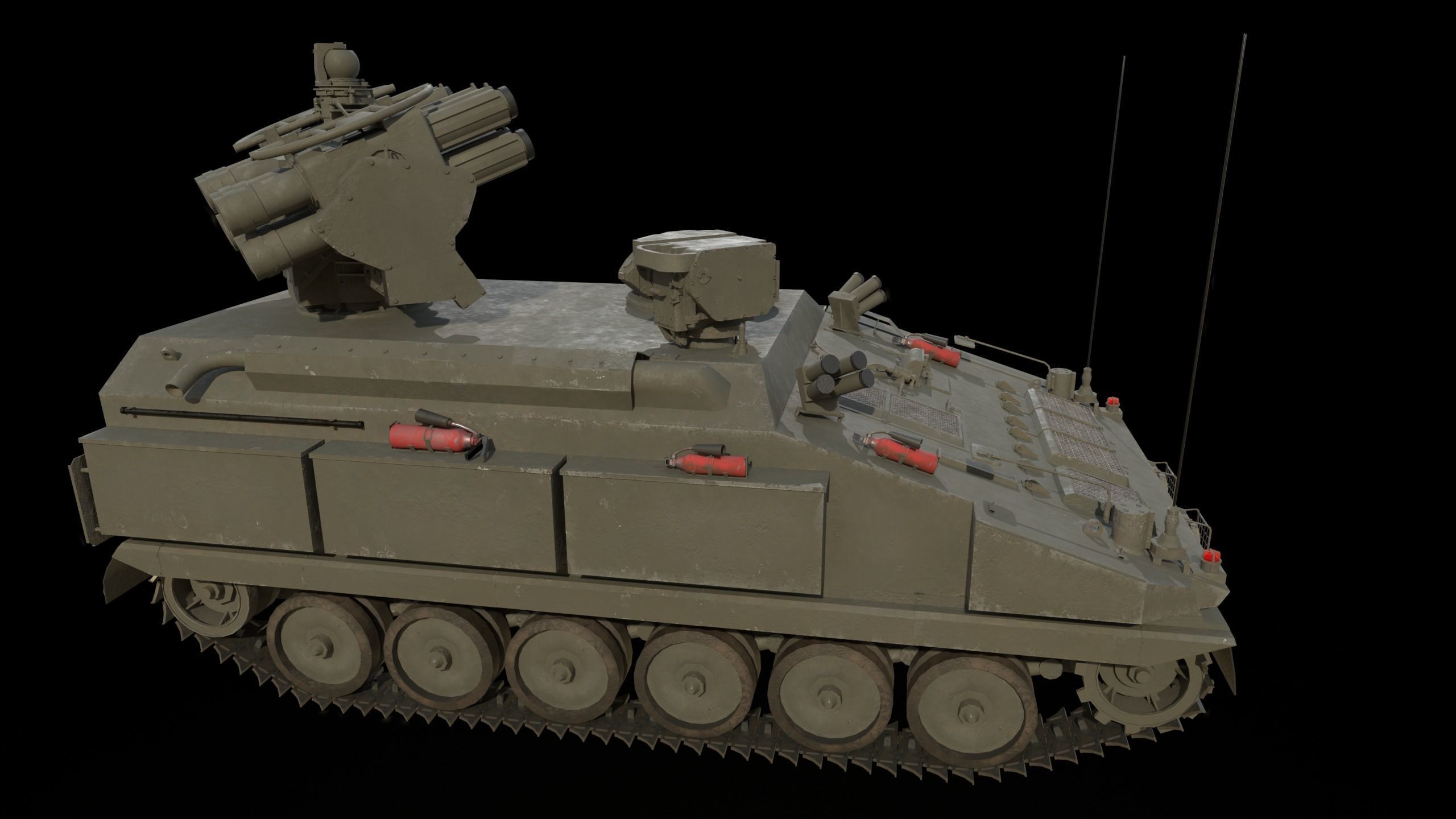 Alvis Stormer Low-poly 3D model_5