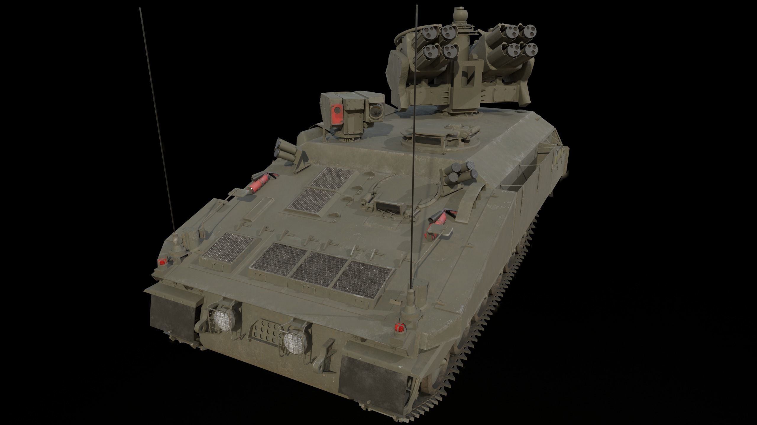 Alvis Stormer Low-poly 3D model_3