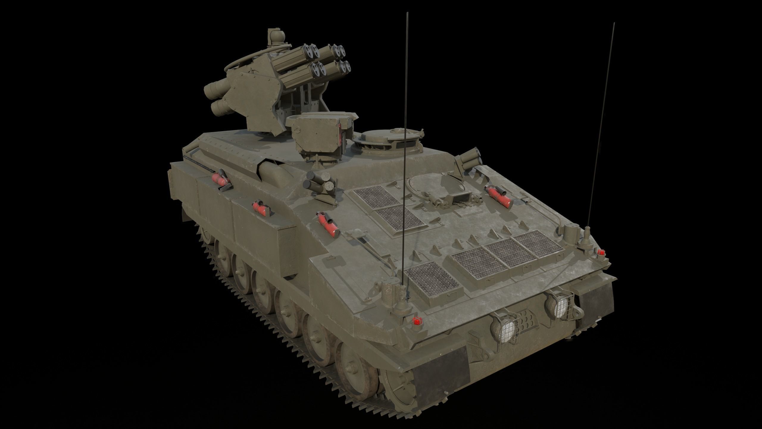 Alvis Stormer Low-poly 3D model_4