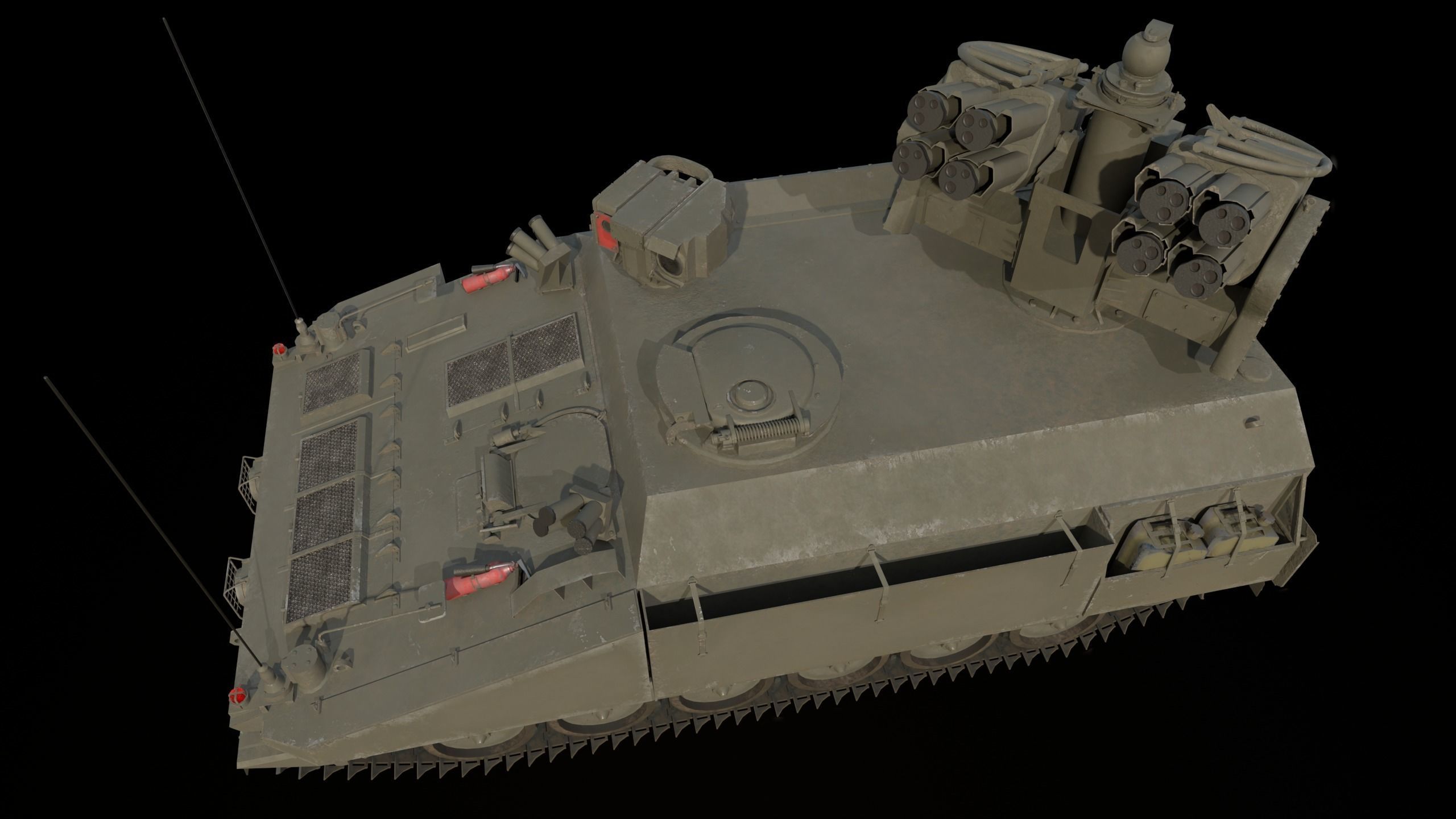 Alvis Stormer Low-poly 3D model_1