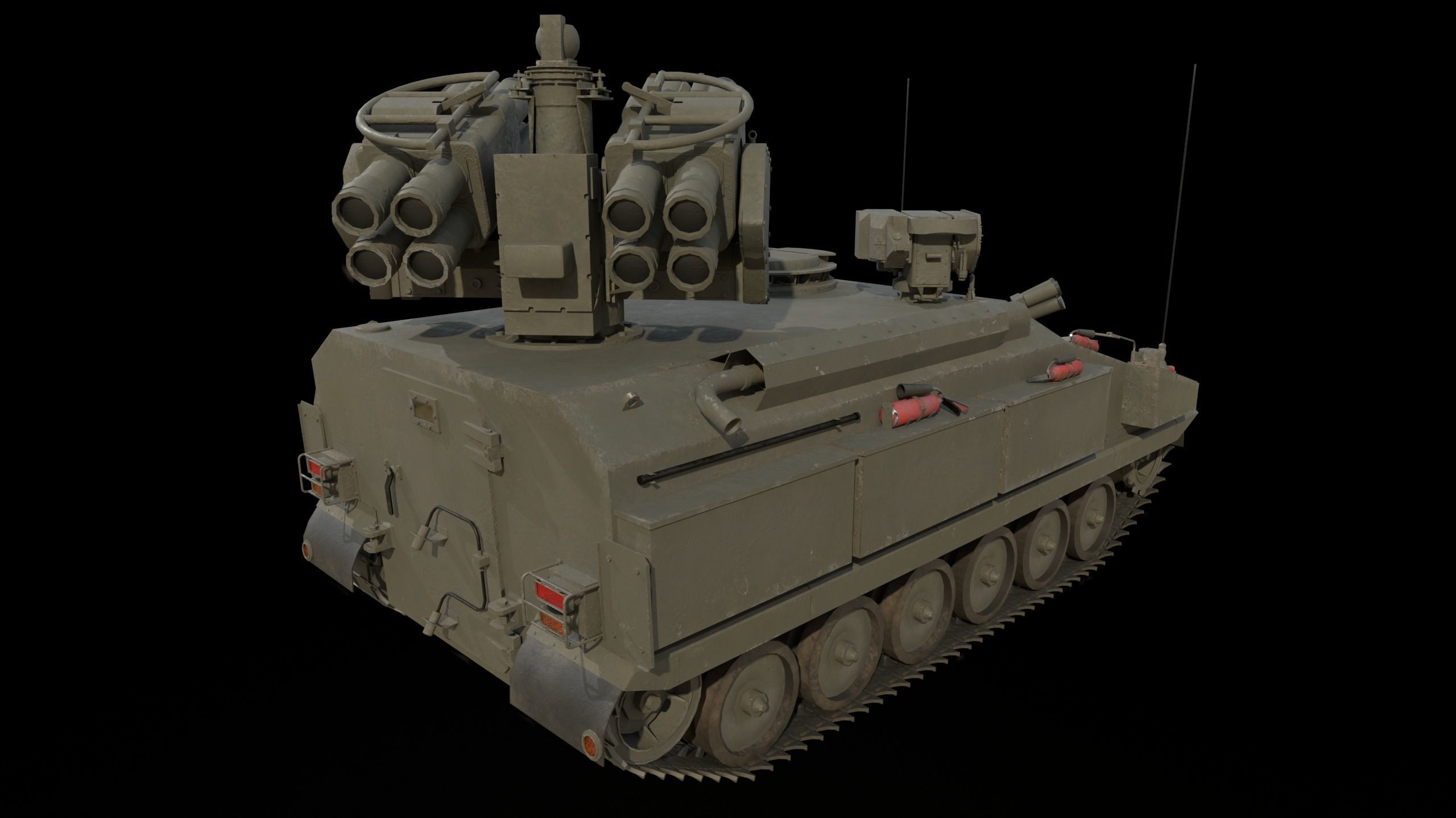 Alvis Stormer Low-poly 3D model_6