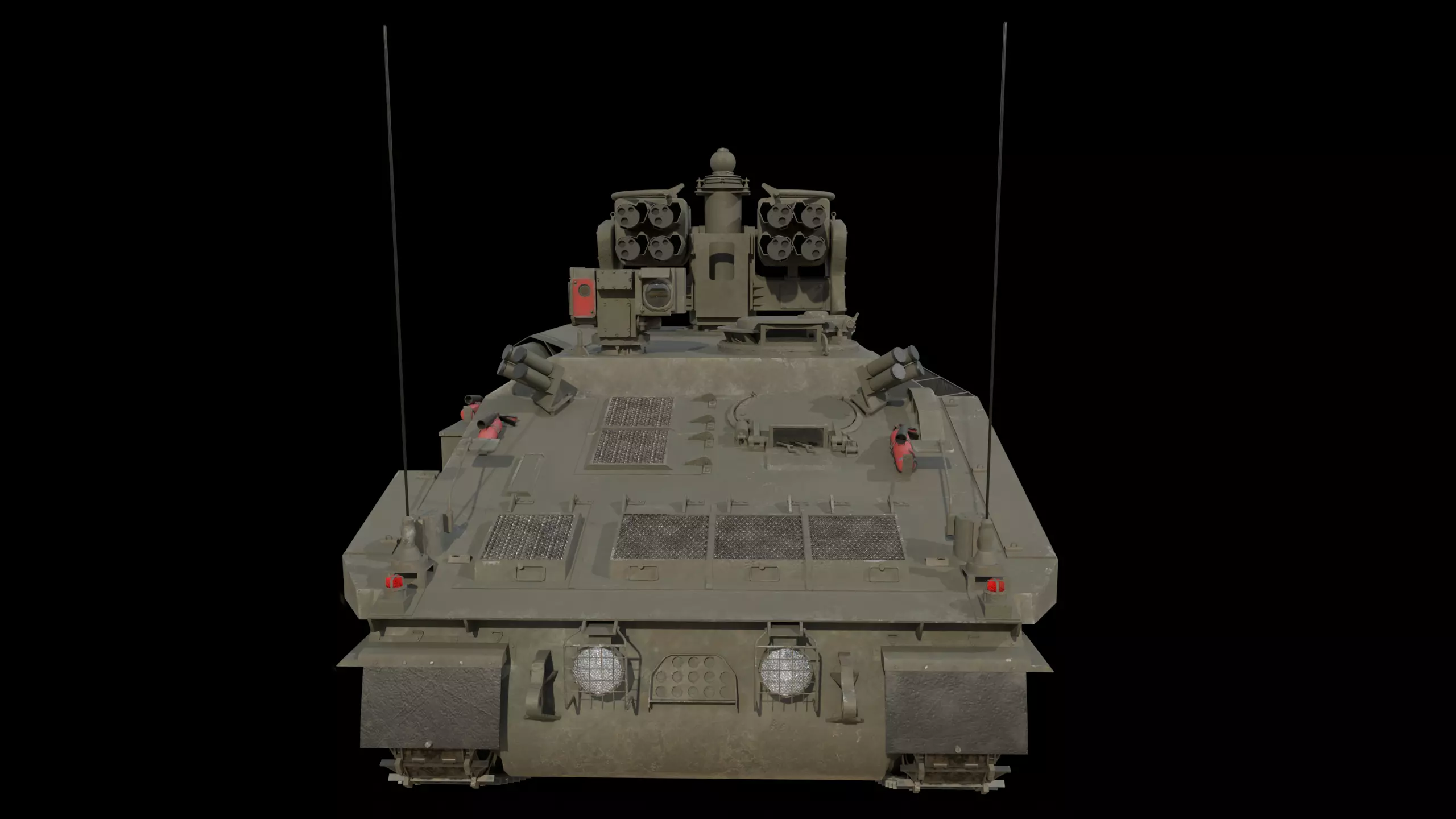 Alvis Stormer Low-poly 3D model_0