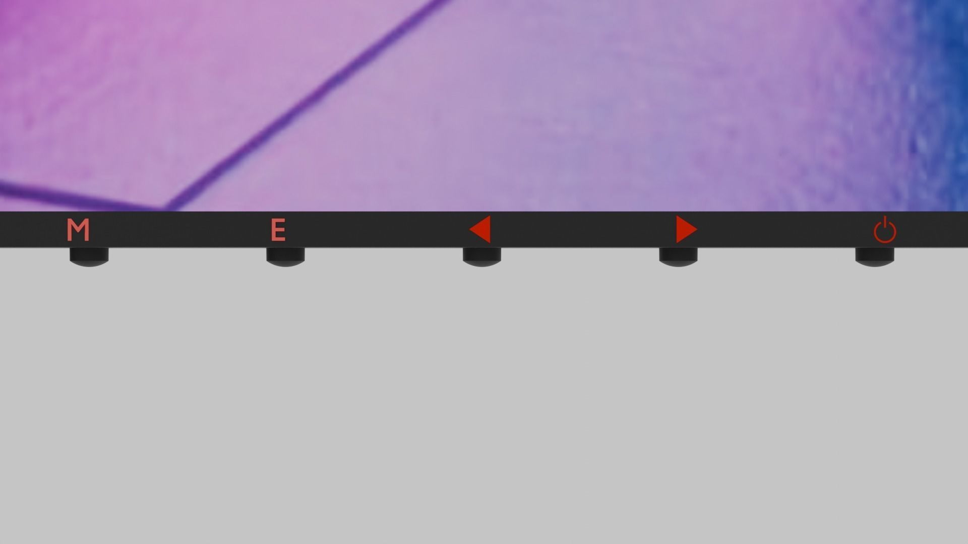 Gaming Monitor 3D model_2