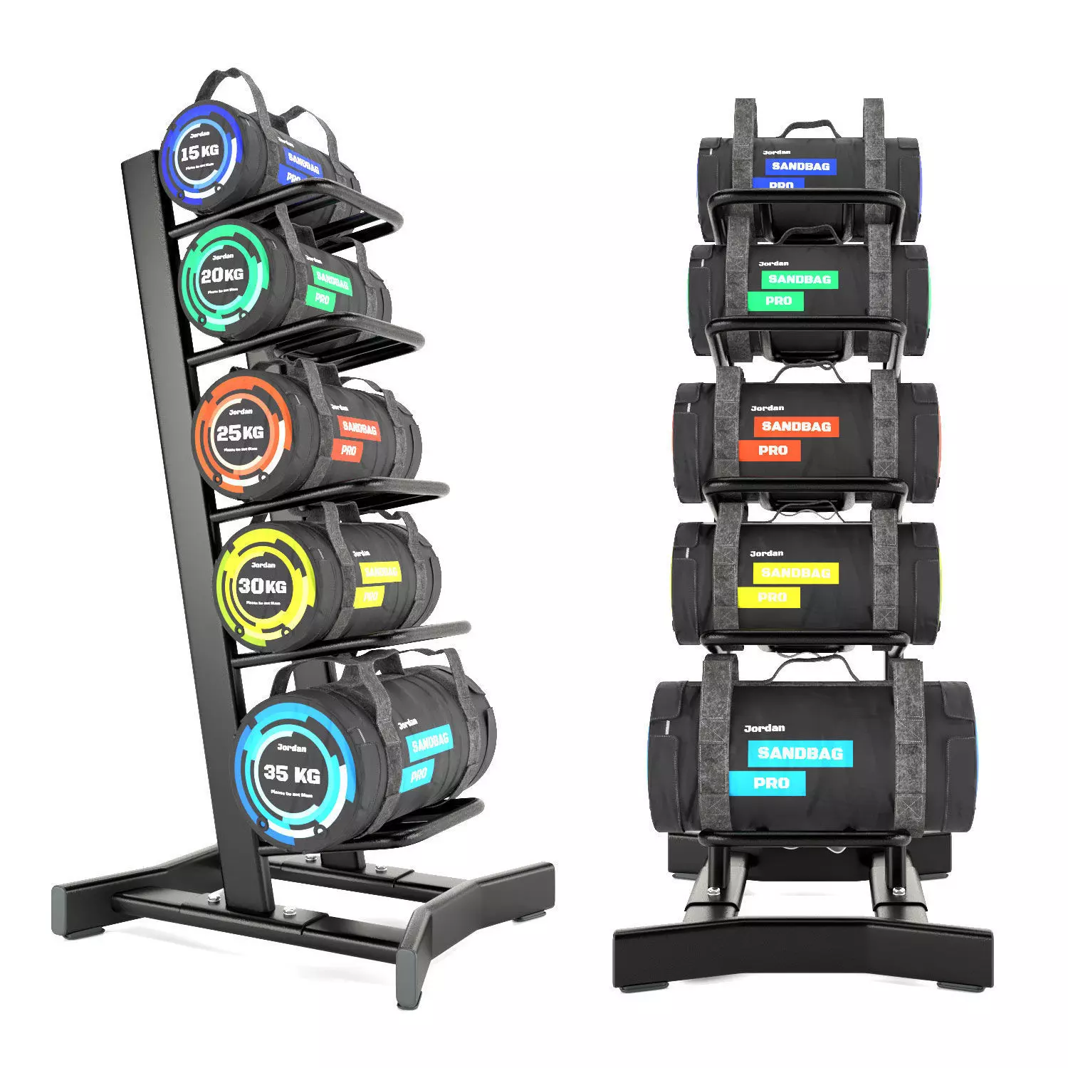 Sandbag Rack Gym Equipment Low-poly 3D model