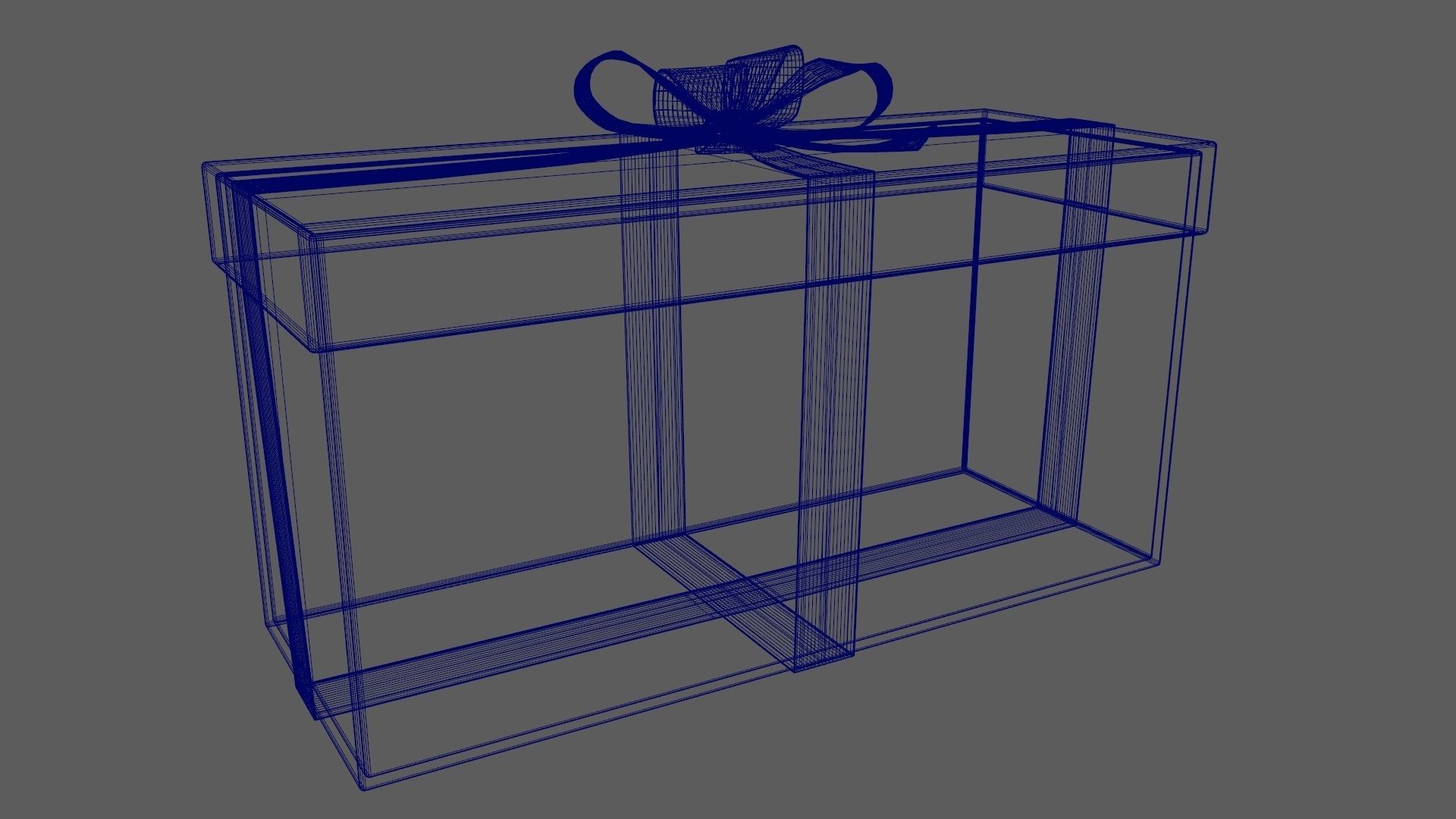 Christmas Gift Box 05 - V13 Low-poly 3D model_13