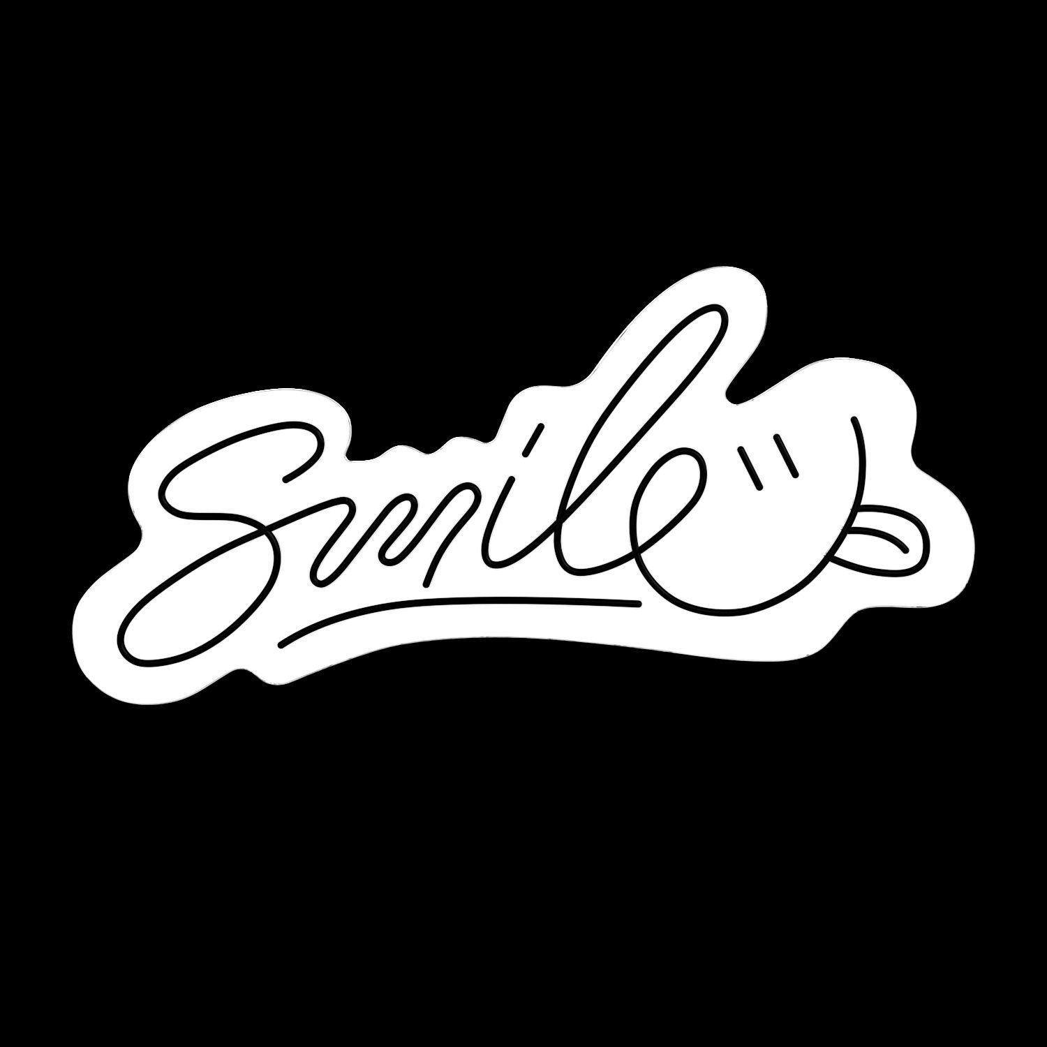 Smile Neon Sign 3D model_3