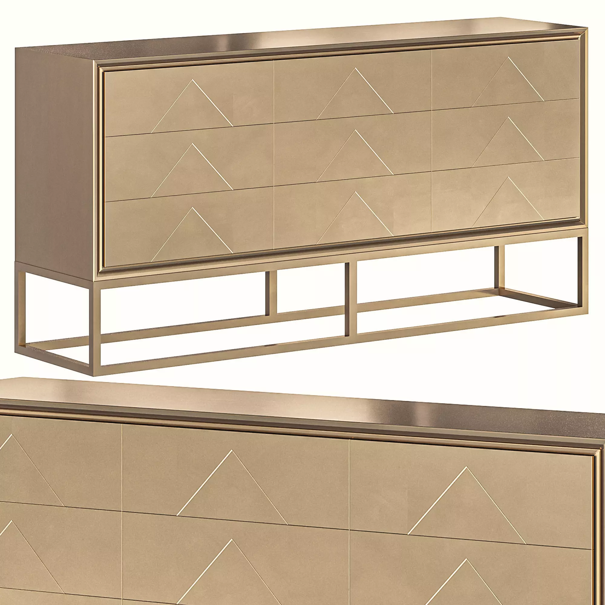 Decorative cabinet byAmiko   3D model_0