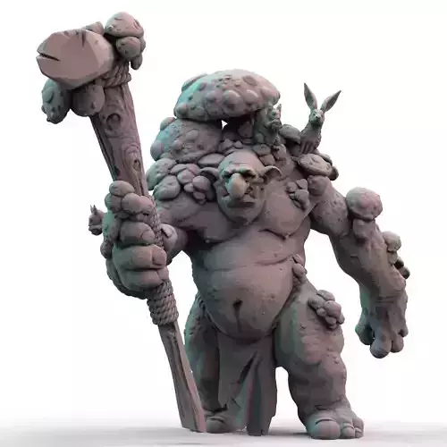 Goblin Troll Boss 3D print model