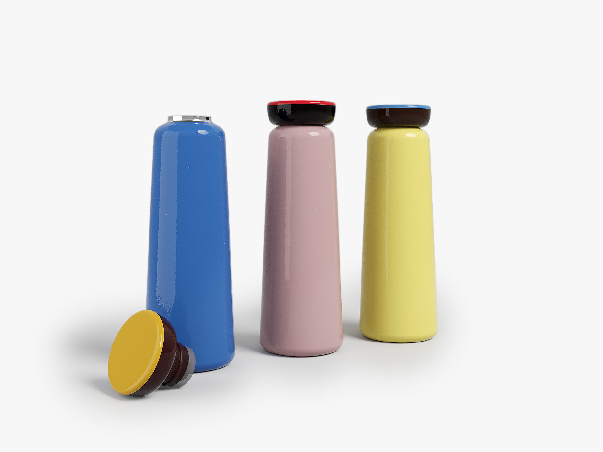 Sowden Bottles 3D model_2