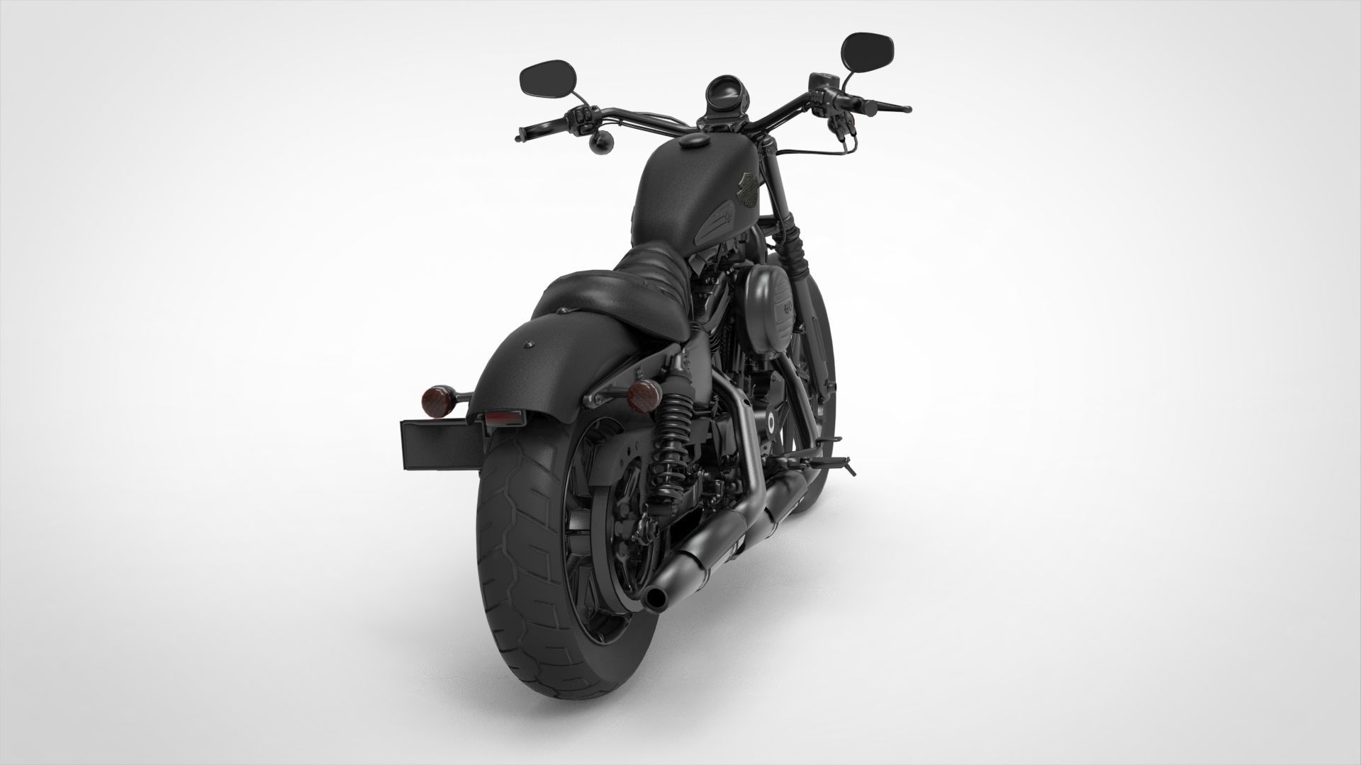 Harley Davidson Iron 883 3D model 3D model_1