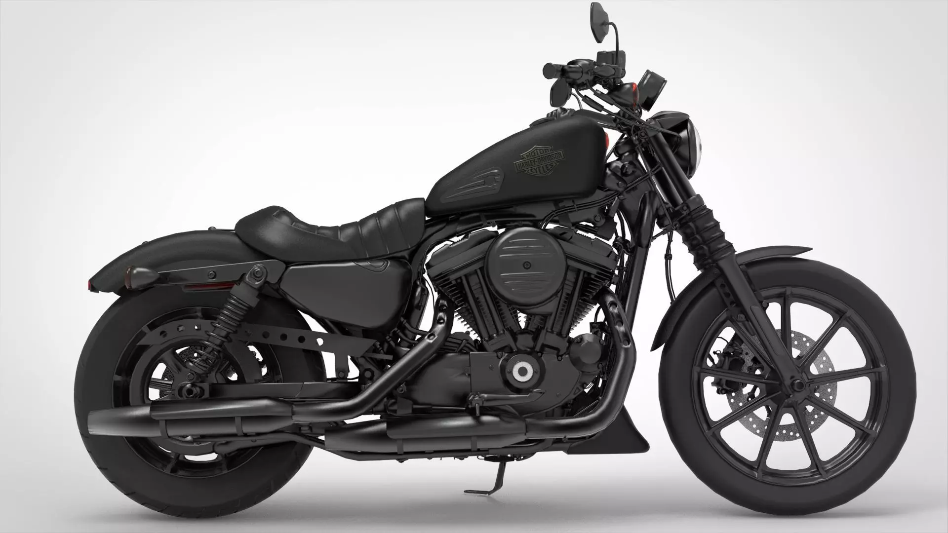 Harley Davidson Iron 883 3D model 3D model_0
