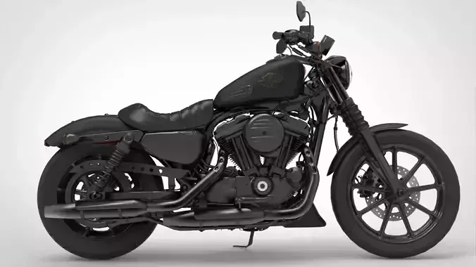 Harley Davidson Iron 883 3D model 3D model